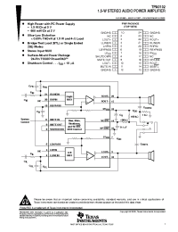 Datasheet TPA0102 manufacturer TI