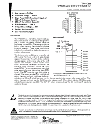 Datasheet TPIC6C595DR manufacturer TI