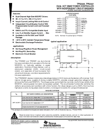 Datasheet TPS2320 manufacturer TI