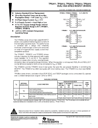 Datasheet TPS2811 manufacturer TI