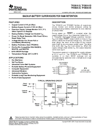 Datasheet TPS3619-33 manufacturer TI