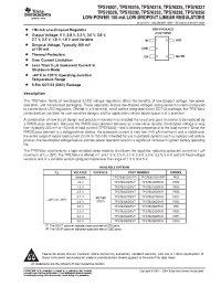 Datasheet TPS76301DBVRG4 manufacturer TI