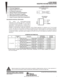 Datasheet UA7900 manufacturer TI