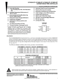 Datasheet UC1842A-EP manufacturer TI