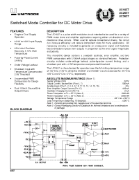 Datasheet UC2637QTR manufacturer TI