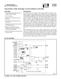 Datasheet UC2849DWTR manufacturer TI