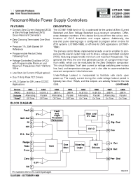Datasheet UC2863DWTR manufacturer TI