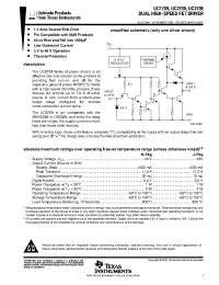 Datasheet UC3709 manufacturer TI