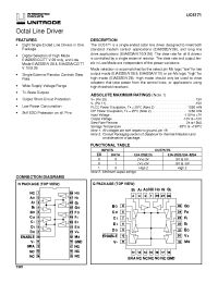 Datasheet UC5171 manufacturer TI