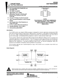 Datasheet UC5350D manufacturer TI
