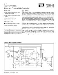 Datasheet UCC1809-x manufacturer TI