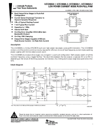 Datasheet UCC2808AD-1 manufacturer TI