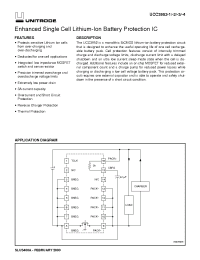 Datasheet UCC3952-3 manufacturer TI