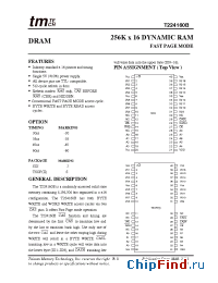 Datasheet T224160B-30 manufacturer TMT