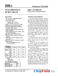 Datasheet T35L3232B manufacturer TMT