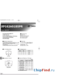 Datasheet 0790_XP162A01B5PR manufacturer Torex