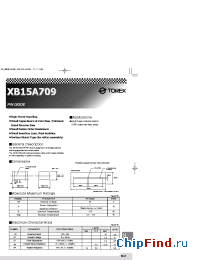 Datasheet XB15A709 manufacturer Torex