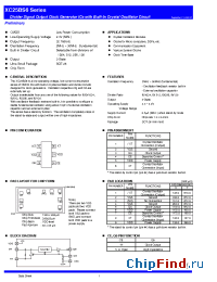 Datasheet XC25BS6512CL manufacturer Torex