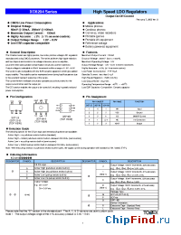 Datasheet XC6204 manufacturer Torex