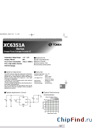 Datasheet XC6351A035MM manufacturer Torex