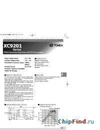 Datasheet XC9201D89AKL manufacturer Torex