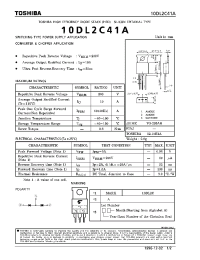 Datasheet 10DL2C41A manufacturer Toshiba