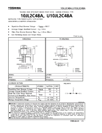 Datasheet 10JL2C48A manufacturer Toshiba