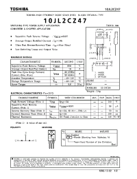 Datasheet 10JL2CZ47 manufacturer Toshiba