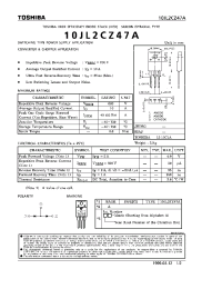 Datasheet 10JL2CZ47A manufacturer Toshiba