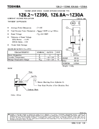 Datasheet 1Z10 manufacturer Toshiba