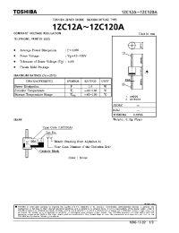 Datasheet 1ZC110A manufacturer Toshiba