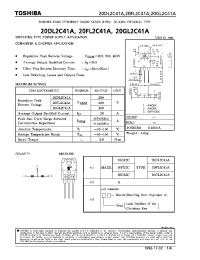 Datasheet 20GL2C41A manufacturer Toshiba