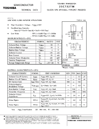 Datasheet 2SC732TM manufacturer Toshiba