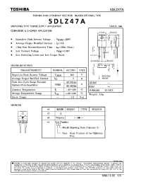 Datasheet 5DLZ47A manufacturer Toshiba