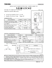 Datasheet 5GWJ2C42 manufacturer Toshiba