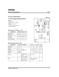 Datasheet S-AV5 manufacturer Toshiba