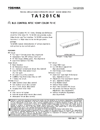 Datasheet TA1201CN manufacturer Toshiba
