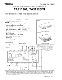 Datasheet TA3113 manufacturer Toshiba