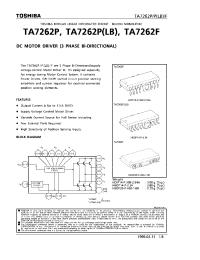 Datasheet TA7262 manufacturer Toshiba
