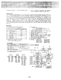 Datasheet TC514101AP manufacturer Toshiba