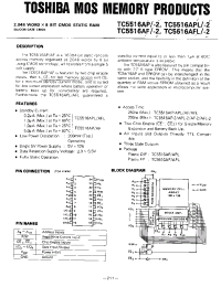 Datasheet TC5516AF-2 manufacturer Toshiba
