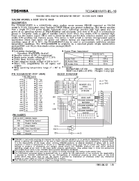 Datasheet TC554001FTI-85 manufacturer Toshiba