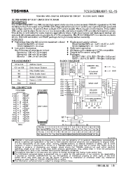 Datasheet TC55V328BJ-15 manufacturer Toshiba