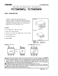 Datasheet TC75W56FK manufacturer Toshiba