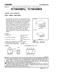 Datasheet TC7WH08 manufacturer Toshiba