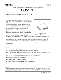 Datasheet TC9319F manufacturer Toshiba