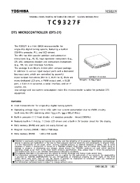 Datasheet TC9327F manufacturer Toshiba