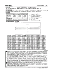 Datasheet THMR1E16E-6 manufacturer Toshiba