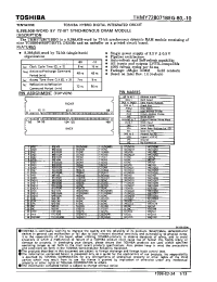 Datasheet THMY728071BEG manufacturer Toshiba