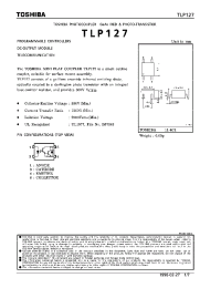 Datasheet TLP127-4 manufacturer Toshiba